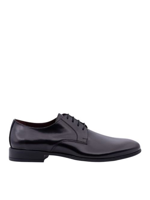 Classic derby in brushed ANTICA CUOIERIA | 22546-M-S67.BLU